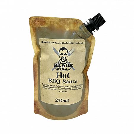 Klaus Grillt Sauce Hot 250 ml