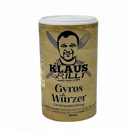 Klaus Grillt Gyros Würzer 120g Streuer
