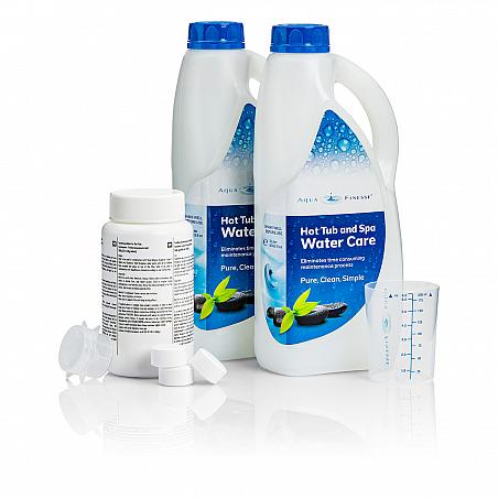 AquaFinesse Hottub und Spa - Wasserpflege Box mit Chlortabletten